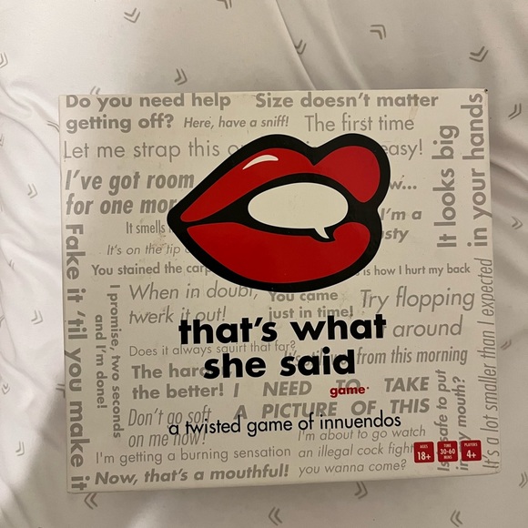 That's what she said Adult party drinking game w original box and extras - Picture 5 of 9